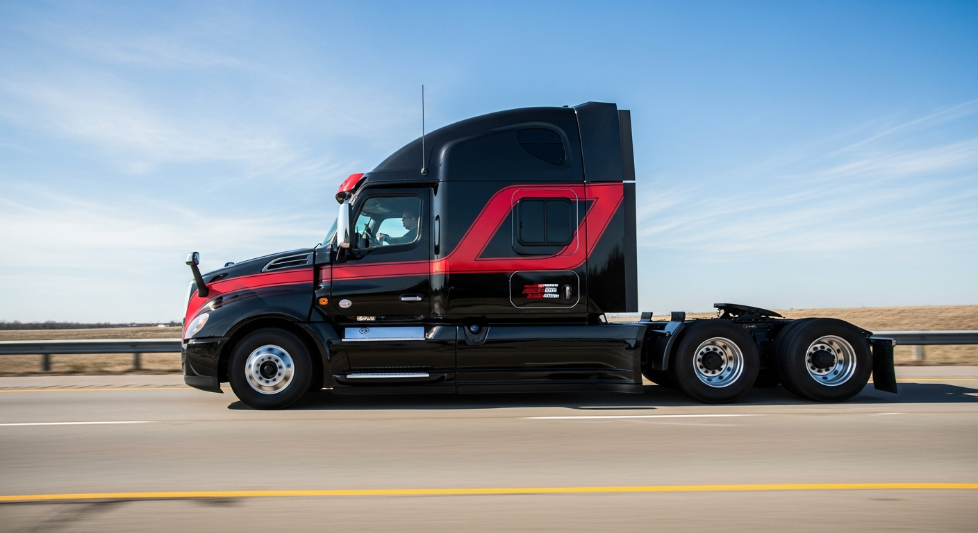 Raider Supply Chain dry van semi-truck
